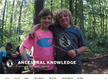 Tablet Screenshot of ancestralknowledge.org